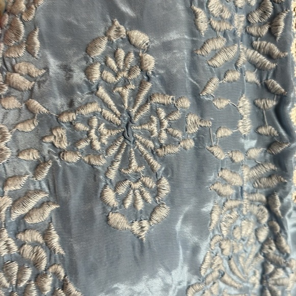 Sundance Melody Blue Floral Embroidered Blouse/ Size small - Picture 6 of 15